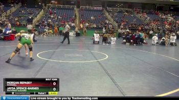 100 lbs Cons. Round 3 - Jayda Spence-Barnes, Southwest Guilford vs Morgan Repasky, McDowell 