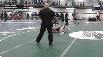 110 lbs Consi Of 4 - Adrian Torres, Southwestern vs Connor Guffey, Webster Thomas