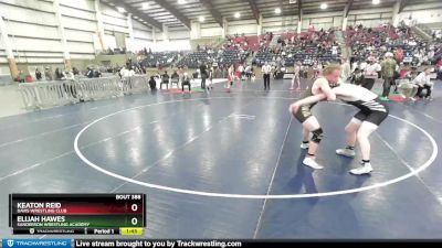 165 lbs Semifinal - Elijah Hawes, Sanderson Wrestling Academy vs Keaton Reid, Davis Wrestling Club