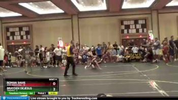 70 lbs Round 2 (6 Team) - Roman Davis, ACES Wrestling vs Brayden DeJesus, Triumph