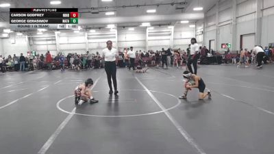 48 lbs Round 1 (6 Team) - Carson Godfrey, Neighborhood Wrestling vs George Gerasimov, Mat Assassins