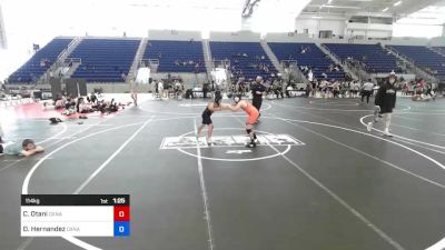 114 kg Consolation - Corban Otani, Oxnard Bengals vs Darion Hernandez, Oxnard Bengals