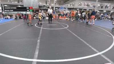 52 lbs Finals (8 Team) - Bryce Tum, Wayne Danger vs Chance Myers, Pride WC