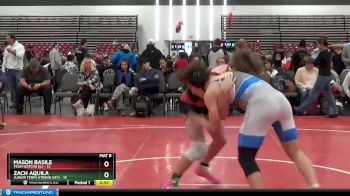 139 lbs Round 3 (8 Team) - Zach Aquila, Junior Terps Xtreme (MY) vs Mason Basile, Team Gotcha (IL)
