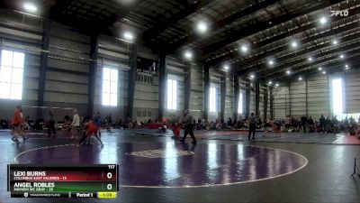 117 lbs Finals (8 Team) - Angel Robles, Mayhem WC Gray vs Lexi Burns, Columbus East Valkries