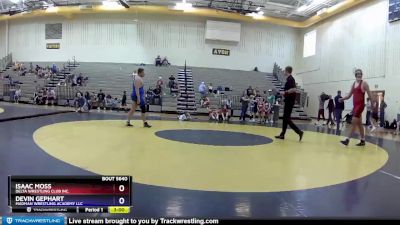 285 lbs 7th Place Match - Isaac Moss, Delta Wrestling Club Inc. vs Devin Gephart, Madman Wrestling Academy LLC