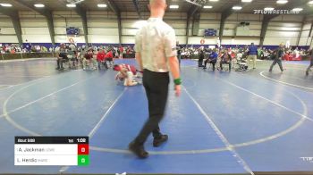 88 lbs Round Of 16 - Antoine Jackman, Lowell vs Landon Herdic, MarcAurele