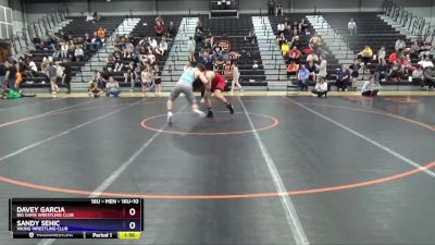 16U-10 lbs Round 2 - Davey Garcia, Big Game Wrestling Club vs Sandy Sehic, Viking Wrestling Club