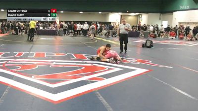 106 lbs Consi Of 16 #1 - Aidan Ortega, IL vs Blake Klipp, PA