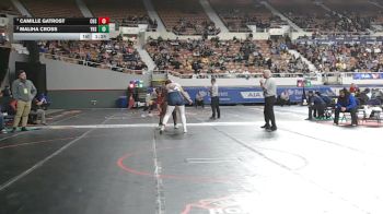 237-D1 Quarterfinal - Camille Gatrost, Centennial High School vs Maliha Cross, Youngker High School