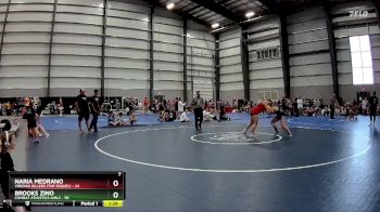 164 lbs Finals (8 Team) - Naria Medrano, Virginia Killers (The Sequel) vs Brooks Zino, Combat Athletics Girls