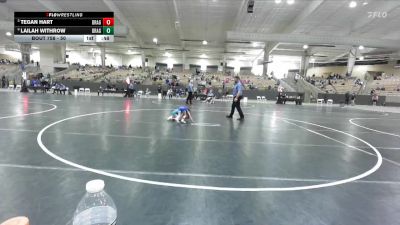 50 lbs 5th Place Match - Tegan Hart, Stars Wrestling Club vs Lailah Withrow, Higher Calling Wrestling