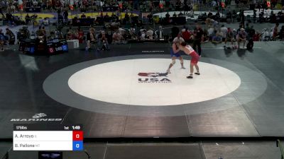 175 lbs Rnd Of 128 - Aaden Arroyo, IL vs Bruno Pallone, MT