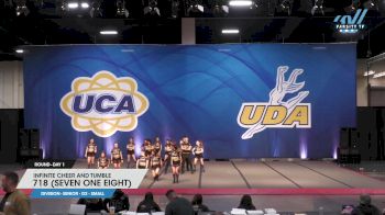 Infinite Cheer and Tumble - 718 (Seven One Eight) [2023 L2 Senior - D2 - Small Day 1] 2023 UCA Sandy Fall Classic & UCA Salt Lake City Regional