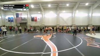 190 lbs Cons. Round 2 - Wyatt Toone, Skyridge vs Chase Nielson, Delta