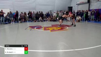 167 lbs Quarterfinal - Cameron Stevens, Hanover vs Keith Brubach, Valencia