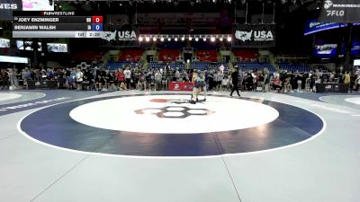 126 lbs Cons. Sub-rd Of 16 - Joey Enzminger, ND vs Benjamin Walsh, IA
