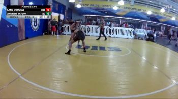 132 lbs Semis & Wb (16 Team) - Lane Goodell, SOWA /HWC vs Andrew Taylor, Eagles WC