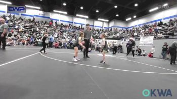 49/55 lbs Rr Rnd 2 - Annie Raper, Tecumseh Youth Wrestling vs Addilynn Slone, Noble Takedown Club