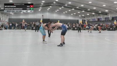 285 lbs Cons. Sub-quarters - Myles Nuzum, Father Tolton vs Sebastian Rodriguez, Putnam City Freestyle Wrestling Club