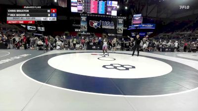 126 lbs Champ. Rd Of 128 - Chris Braxton, NC vs Rex Moore Jr., IN