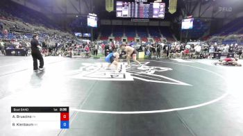 195 lbs Cons 32 #2 - Anthony Bruscino, Pennsylvania vs Ben Kienbaum, Wisconsin