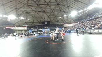 Boys 4A 190 lbs Champ. Round 1 - Brett Kissick, Mt. Si vs Boyd Noble, Issaquah