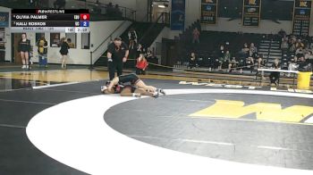 124 lbs Quarterfinal - Kalli Roskos, Ursinus vs Olivia Palmer, East Stroudsburg University