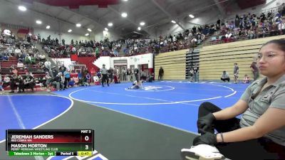 43 lbs 3rd Place Match - Mason Morton, Perry Meridian Wrestling Club vs Jeremiah Sanders, Red Cobra WA