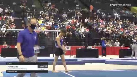 Milo Staley - Floor, Infinity Gymnastics Academy - 2021 USA Gymnastics Development Program National Championships