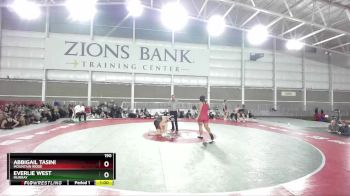 190 lbs Cons. Round 2 - Everlie West, Murray vs Abbigail Tasini, Mountain Ridge