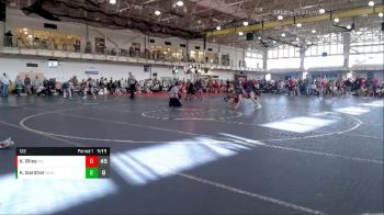 122 lbs Round 1 (6 Team) - Kendra Bliss, Missouri Gold vs Kalliscya Gardner, Big Money Movin