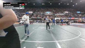 A - 175 lbs Quarterfinal - Colton Snyder, Corvallis vs Ira Moore, Havre
