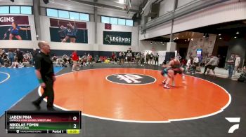 138 lbs Quarterfinal - Jaden Pina, Caprock High School Wrestling vs Nikolas Fomin, Rise Wrestling