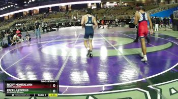 132 lbs Cons. Round 2 - Ricky Montalvan, Doral Academy vs Pace Lilenfeld, St Francis School