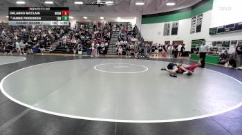 144 lbs Champ. Round 1 - James Ferguson, The Best Wrestler vs Orlando McClain, Westmoore High School Wrestlin