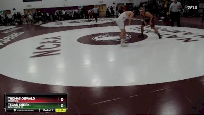 133 lbs Quarterfinal - Tegan Sherk, Ridgewater CC vs Thomas Oswald, Augsburg