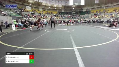 120 lbs Semifinal - Layton Stewart, Spartan Wrestling Academy vs Elijah Brogden, North DeSoto Wrestling Academy