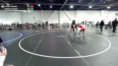 109 lbs Quarterfinal - Jayden Ybarra, Victor Valley vs Rebekah Ponce, Grindhouse WC