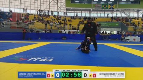 HENRIQUE BIAZZUZ DOS SANTOS vs VICTOR RODRIGUES SILVA 2026 FPJJ Circuito Paulista GI Etapa 3
