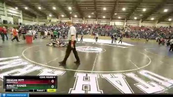 115 lbs Cons. Round 4 - Bailey Rainer, Grantsville vs Reagan Pitt, Grantsville