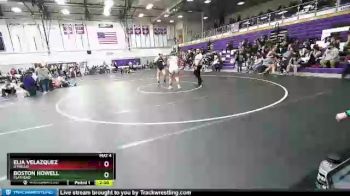 235 lbs Quarterfinal - Boston Howell, Flathead vs Elia Velazquez, Othello