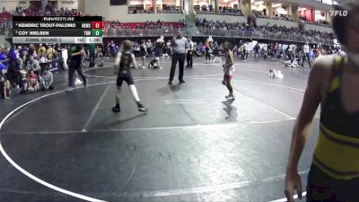 70 lbs Quarterfinal - Coy Nielsen, The Best Wrestler vs Kendric Trout-Palomo, Nebraska Elite Wrestling Club