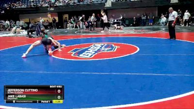 6A-126 lbs Semifinal - Jake Labasi, Sequoyah vs Jefferson Cuttino, Glynn Academy