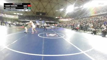 Boys 2A 165 lbs Cons. Round 3 - Danny Vergara, Marysville Pilchuck vs Grant Oliver, Sehome