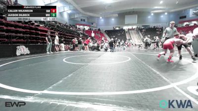 76 lbs Rr Rnd 5 - Callen Wilkinson, Raw Wrestling Club vs Jaxson Dilbeck, Woodland Wrestling Club
