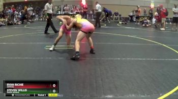 120 lbs Semifinal - Steven Willis, Ragin Raisins vs Ryan Richie, Gotcha