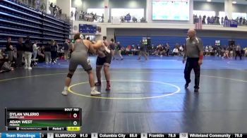 285 lbs Cons. Round 6 - Adam West, PERKINS vs Dylan Valerio, INDIAN LAKE