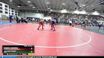 285 lbs Cons. Round 4 - Kaiden Cisneros, Arizona Christian University vs Nathan Coley, Avila