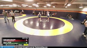 117-126 lbs Semifinal - Harleigh Prater, Uintah Girls Wrestling vs Riley Levin, Sanderson Wrestling Academy